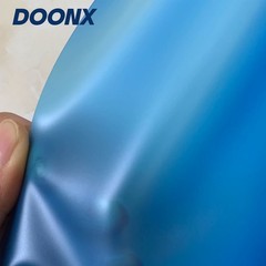 DoonX Clear TPU Film Waterproof Jelly Fabric 450mm Wide 0.1mm Bag Raincoat Diy