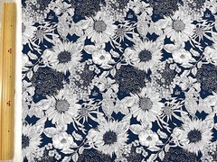 Liberty Tana Lawn Fabric Swim Dunclare Floral Lightweight W108cm Made in Japan