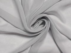 45”Wide By Yard Solid Natural Silk Fabric Material Silk Georgette Chiffon Crepe