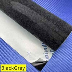 Self Adhesive Faux Suede Fabric Wrap Film Sticker Stretch DIY Car Interior Craft