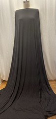 High-End Poly Knit Jersey 2Way Stretch Black Mediumweight Fabric By The Yd. 60″W