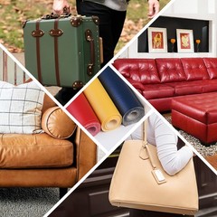 370GSM Marine Vinyl Fabric Faux Leather Upholstery Fabric 54″ Wide By the Yard
