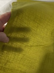 Handcrafted Cotton Fabric~Pear Green~Imported From India- 42″ W