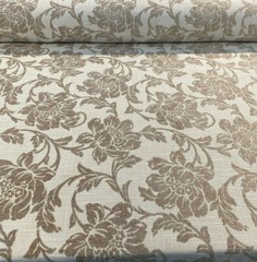 Chenille Upholstery Ambience Linen Barrow Designer M7439 Fabric By The Yard