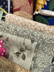 12+ LB Fabric Remnant Lot Quilt Cotton Yardage Precuts Squares Strips Craft