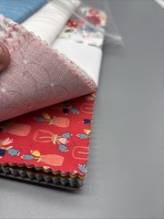 The Scarlet Thread Wyndham Fabrics Fabric Kits Forget Me Not 10 X 10” Squares