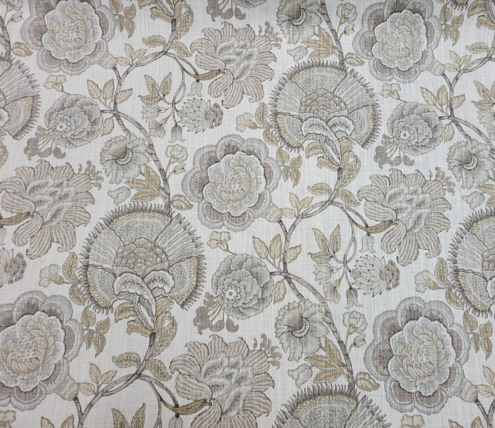 Smithson in Vintage BTY Richloom 100% Cotton Slub 54″ Wide Floral