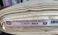 Natural 100% Cotton Muslin Fabric/Textile Unbleached Draping Fabric Sold BTHY