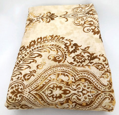 Quilting Fabric Sewing Craft Paisley Swirl Brown Waverly 74″ x 45″ New Arrival