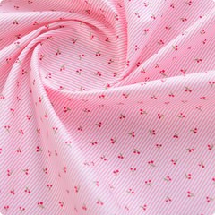 100% Cotton Stripe Fabric 150x50cm Skin Friendly for Sewing Baby Clothes Pillows