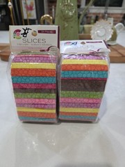 2 Packs of Creative Cuts 24 Piece Each (48 Total) Fabric Slices Quilting Sewing