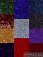 Crush Flocking Velvet Upholstery Fabric / 54″ Wide / Sold by the yard