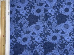 Liberty Tana Lawn Fabric Swim Dunclare Floral Lightweight W108cm Made in Japan
