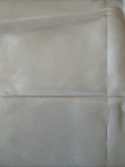 6.3 Yards Of Grey Silk de Chine Fabric Sold By The Yard