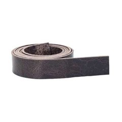 Vintage Chocolate 8/10oz Buffalo Belt Blanks Made by SLC 48″ to 55″ Long Strips