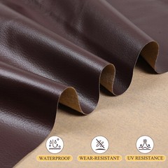 5 Yards x 54″ Marine Vinyl Fabric Pre-cut Faux Leather Auto Upholstery Material