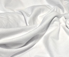 100% Cotton Jersey Knit Heavy (Carhartt shirt weight), 10-13 oz, WHITE, 60″ wide