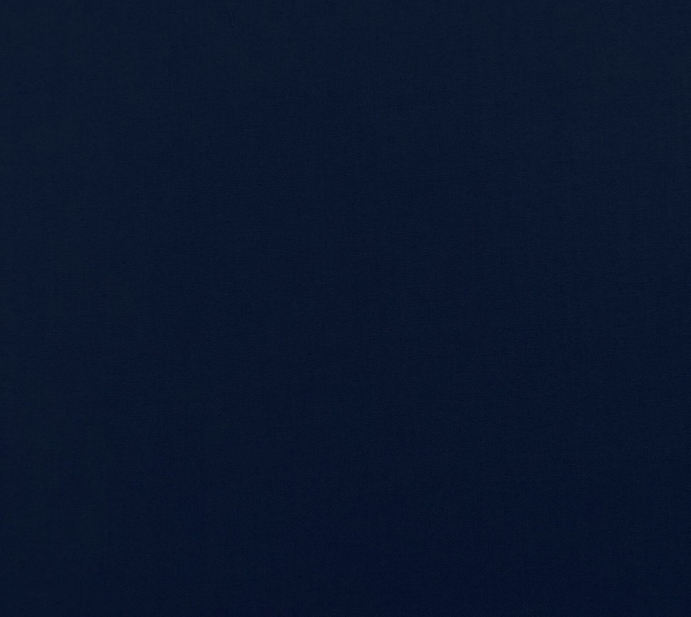 Solid Indigo Midnight Navy Algodón Cotton Quilting Fabric Work Apparel Shirting