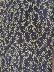 Lot of Fabric, Leaves and Stripes, greens and brown, 3lb 7oz
