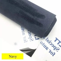 Self Adhesive Faux Suede Fabric Wrap Film Sticker Stretch DIY Car Interior Craft