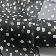 45” Wide By Yard Flower Mulberry Silk Gauze Georgette Chiffon Fabric For Dress