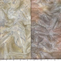 Lot of (4) 1 Yard Cuts 100% Cotton Quilting All Handpaints Fabric #578A Light