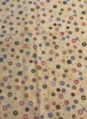 Unbranded Flannel Fabric Bubbles Quilt 13” X 44”