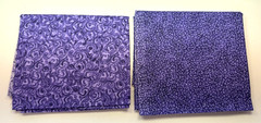 Bundle of 8 PURPLE FQ – FAT QUARTERS – 100% Cotton Fabric 18″ x 22″ Free Ship