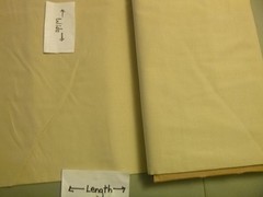 Solid Buff Cotton Fabric (44″ Wide x 36″ long)