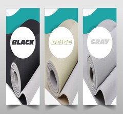 Car Headliner Foam Backing material Car Ceiling Fabric Repair car roof lining