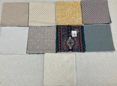 4 1/2″ x 4 1/2″ SQUARES – PACK #2 – MIXED COTTON QUILTING SQUARES–101 PCS