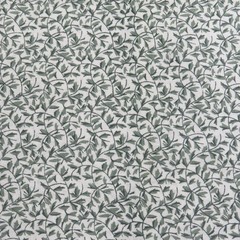 Unbranded Green vines & leaves fabric, 1 yard 44″ wide