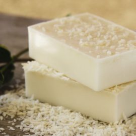 Homemade Coconut Goat Milk Soap