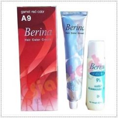A9 Berina Garnet Red Permanent Hair Dye Scarlet Color Cream